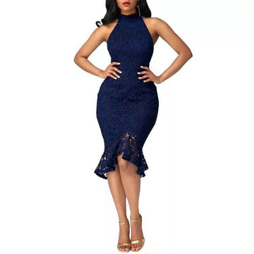 Sleeveless Lace Dress | NCFashions | |curvy dress| slim girl dress