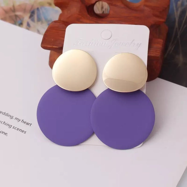 Gold Statement Earrings