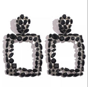 Square Drop Earrings