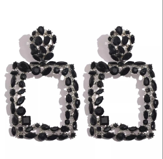 Square Drop Earrings