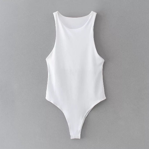 white bodysuit, sleeveless blouse, bandana top, best online clothing stores 