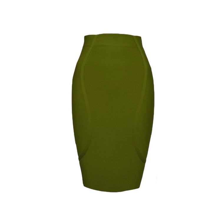 green skirt-NCFashions