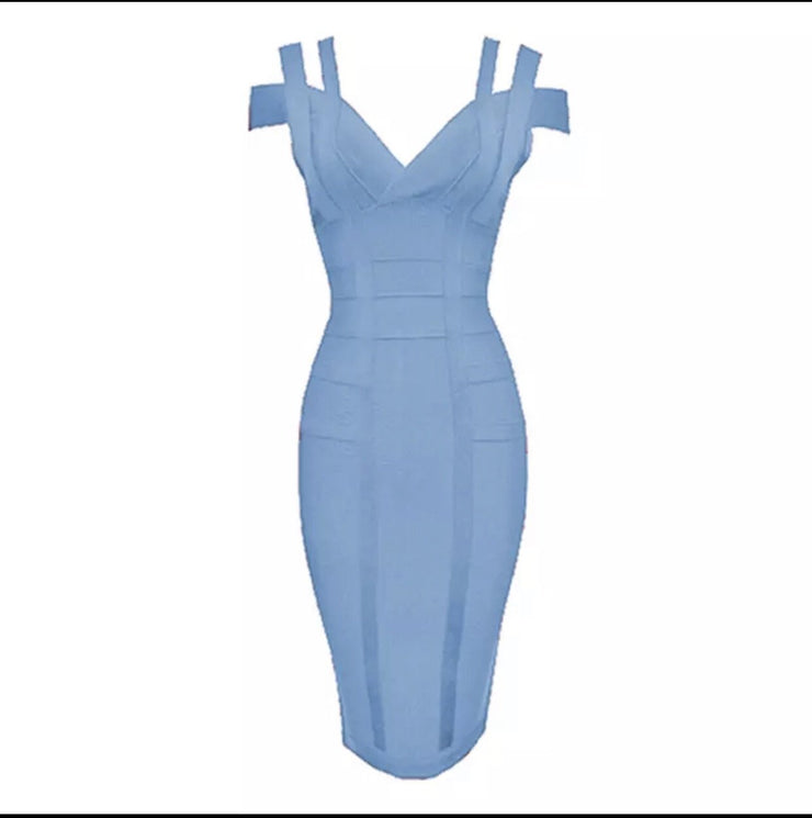 Bandage Sleeveless Dress