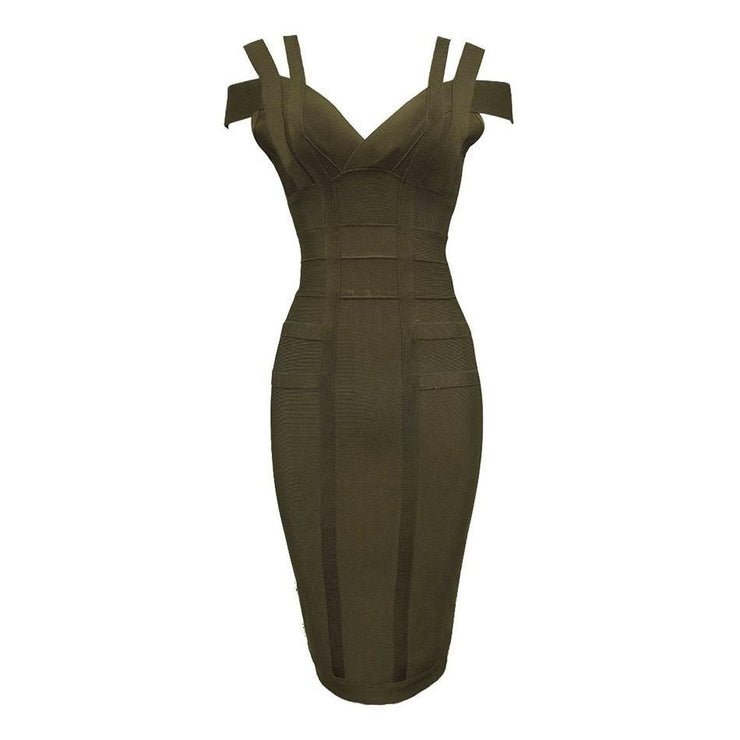 Bandage Sleeveless Dress