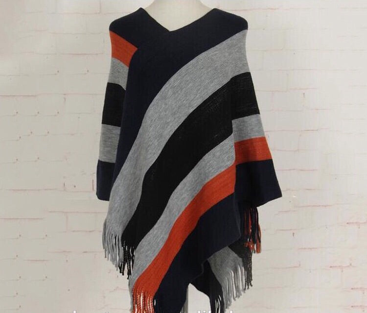 Ladies Puncho Sweater